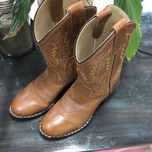 Girls Old West cowgirl boots